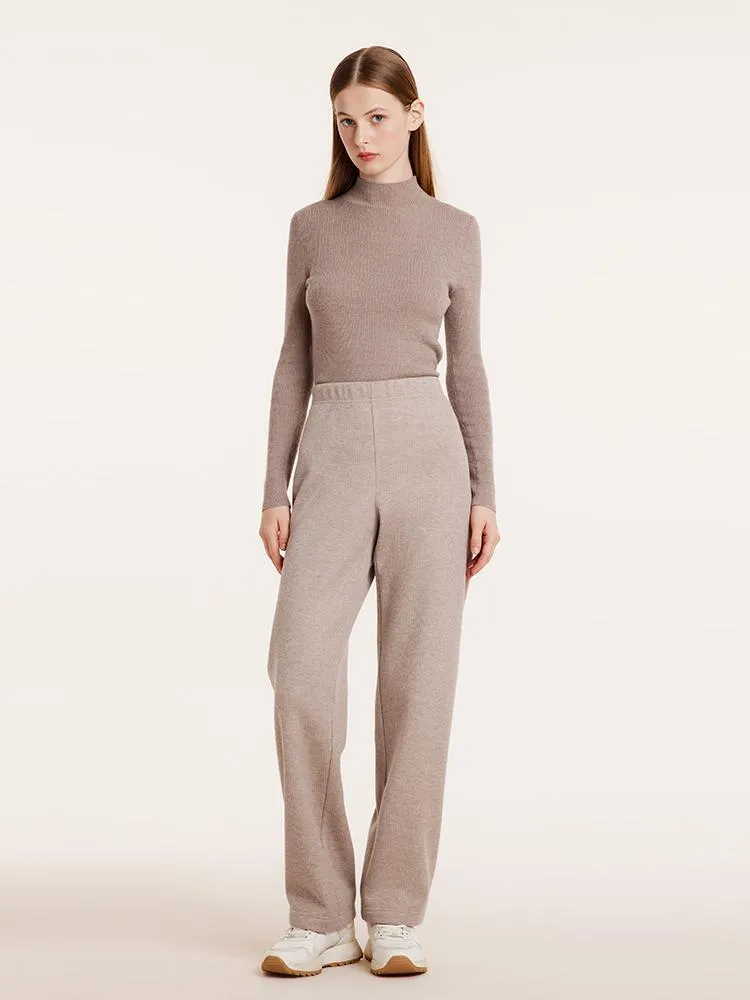 Knit Straight Full Length Pants sold by Goelia product image thumbnail 2