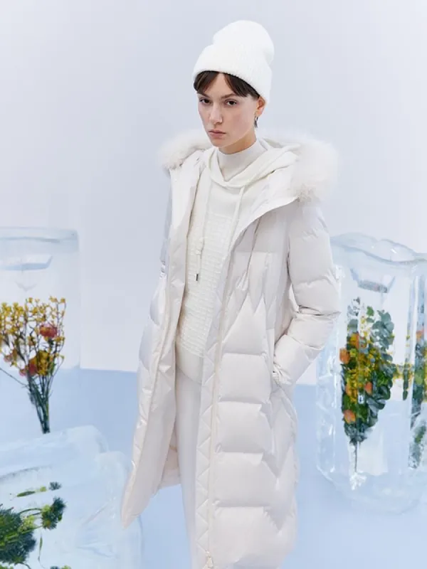 Gathered Waist Goose Down Garment sold by Goelia