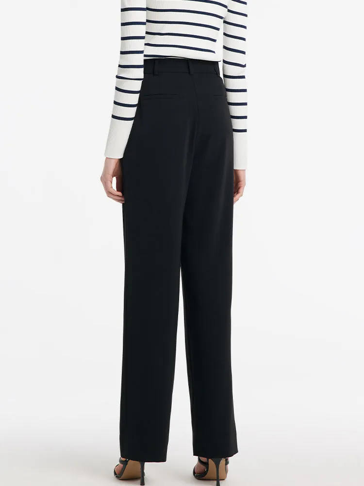 High-Waisted Straight Women Pants sold by Goelia product image thumbnail 4