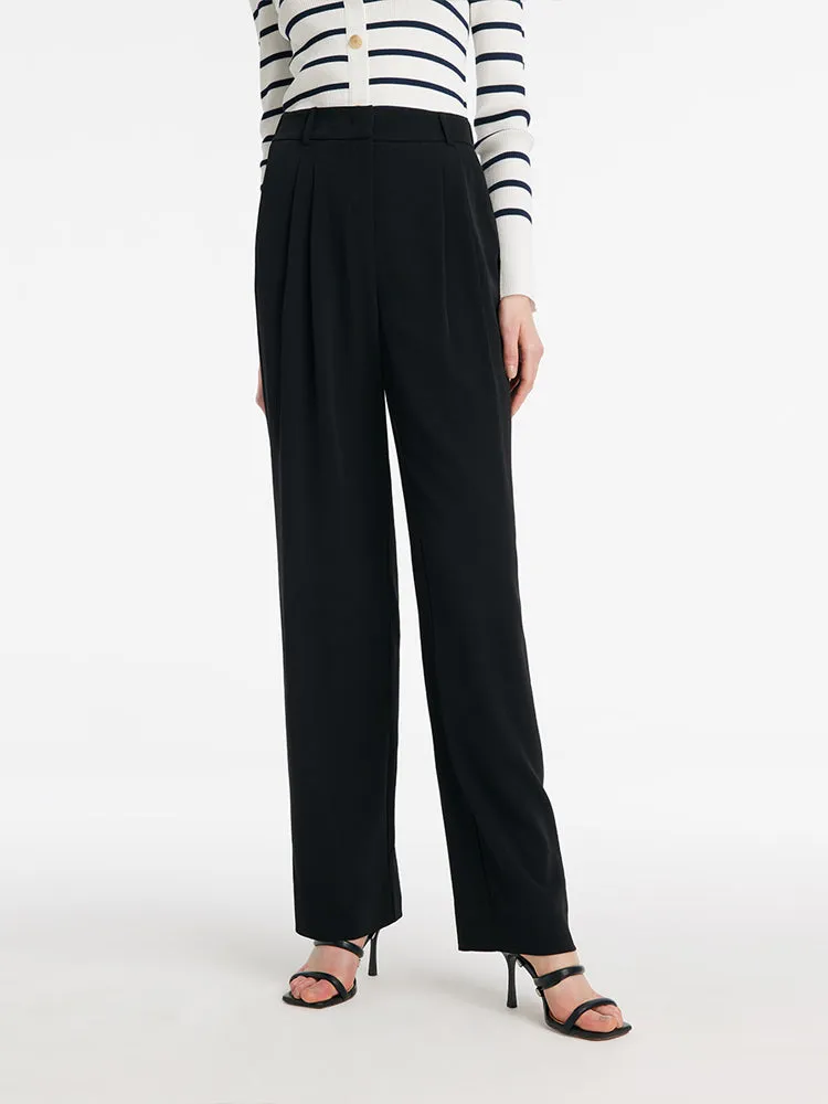 High-Waisted Straight Women Pants sold by Goelia