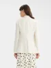 Worsted Wool One Button Women Blazer sold by Goelia