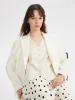 Worsted Wool One Button Women Blazer sold by Goelia