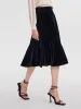 Black Velvet Mermaid Skirt sold by Goelia