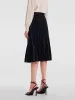 Black Velvet Mermaid Skirt sold by Goelia
