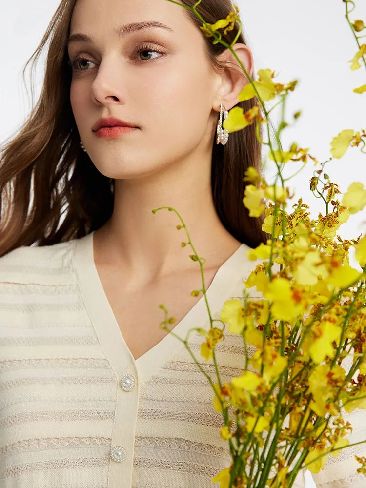 Tencel Woolen Knit Top And Half Women Skirt Two-Piece Set sold by Goelia product image thumbnail 4