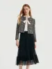 Classic Tweed Cropped Women Jacket sold by Goelia
