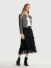 Classic Tweed Cropped Women Jacket sold by Goelia