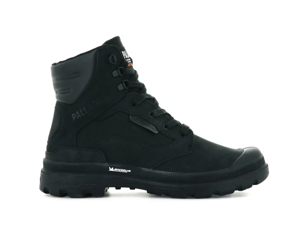 06874-008-M | PAMPA X TECH WPN | BLACK/BLACK sold by Palladium Boots