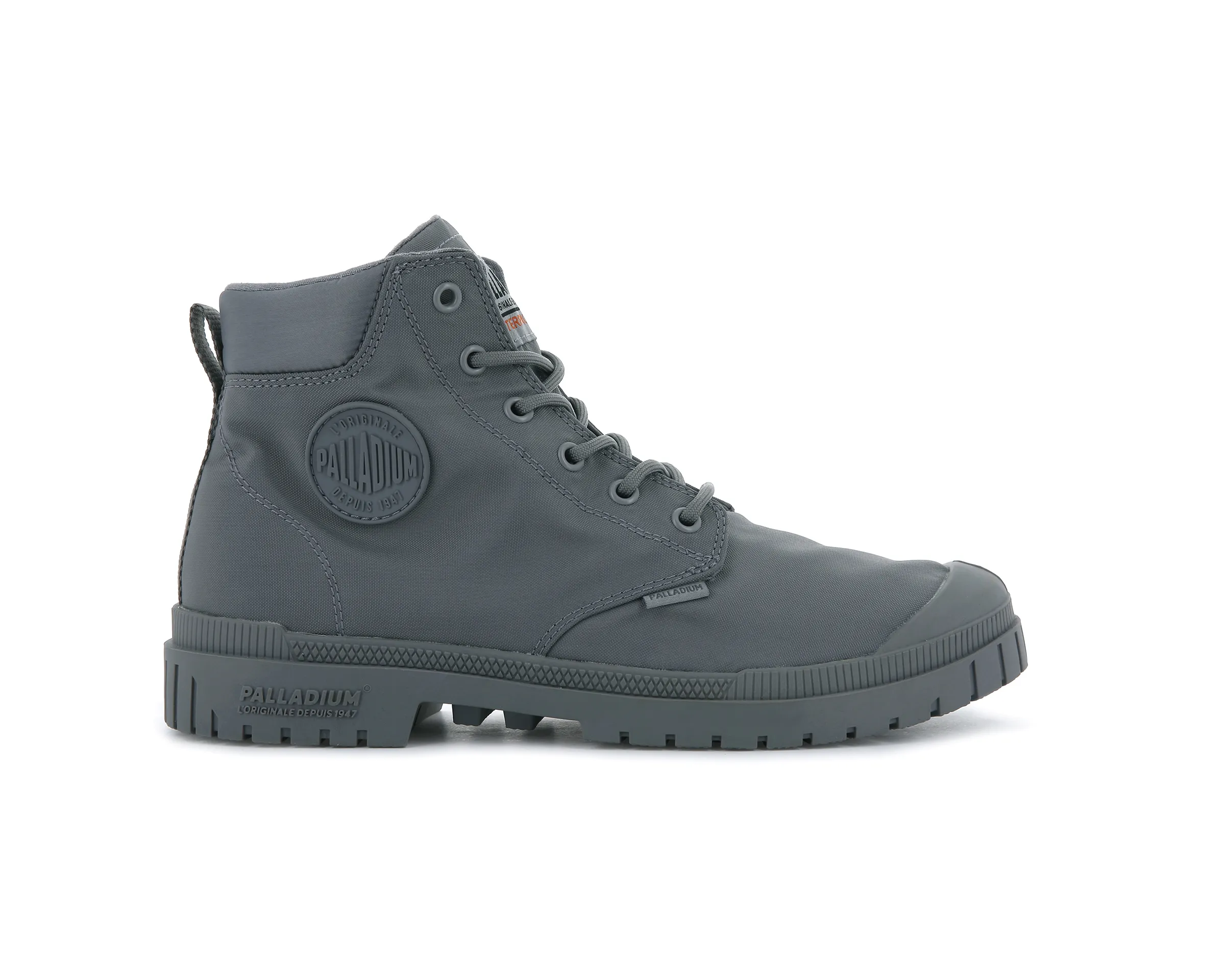 76835-011-M | PAMPA SP20 CUFF WP+ | TITANIUM sold by Palladium Boots
