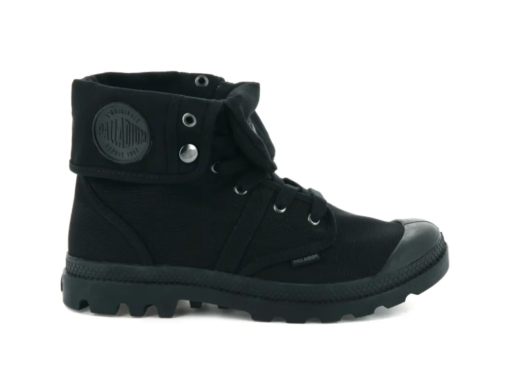 02478-001-M | PALLABROUSSE BAGGY | BLACK/BLACK sold by Palladium Boots
