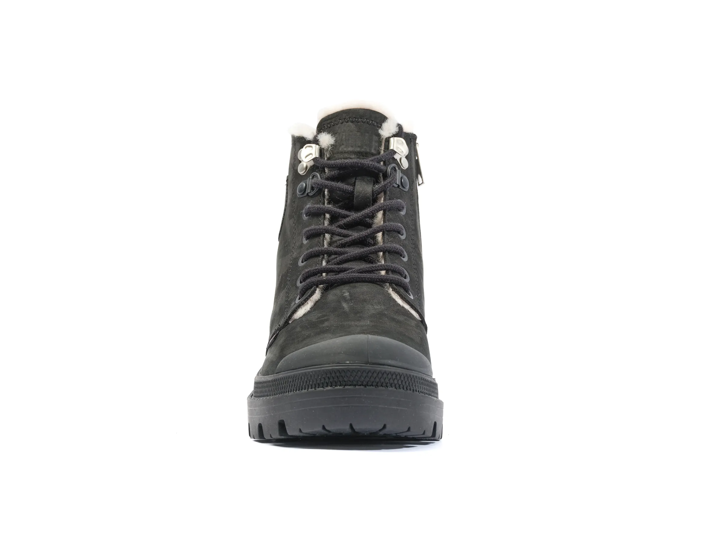 98867-008-M | PALLABASE NUBUCK ZIP WL | BLACK sold by Palladium Boots product image thumbnail 3