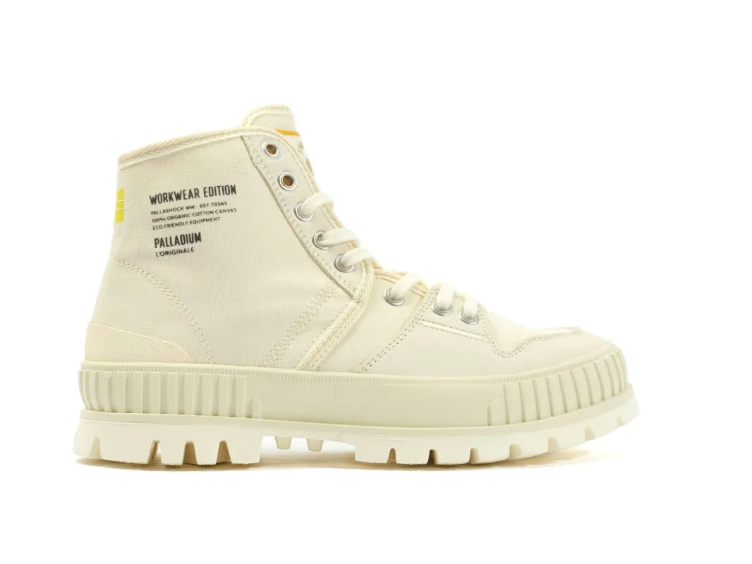 78565-180-M | PALLASHOCK WORKWEAR | CREAM WHITE sold by Palladium Boots