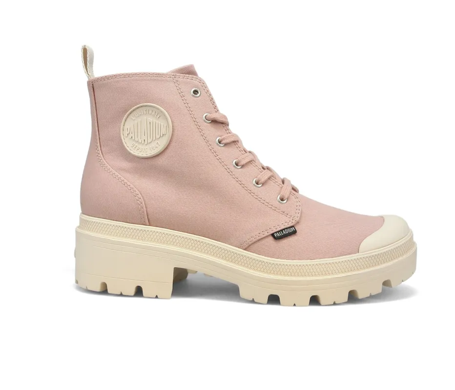 96907-670-M | PALLABASE TWILL | EARTH CLAY LIQ sold by Palladium Boots