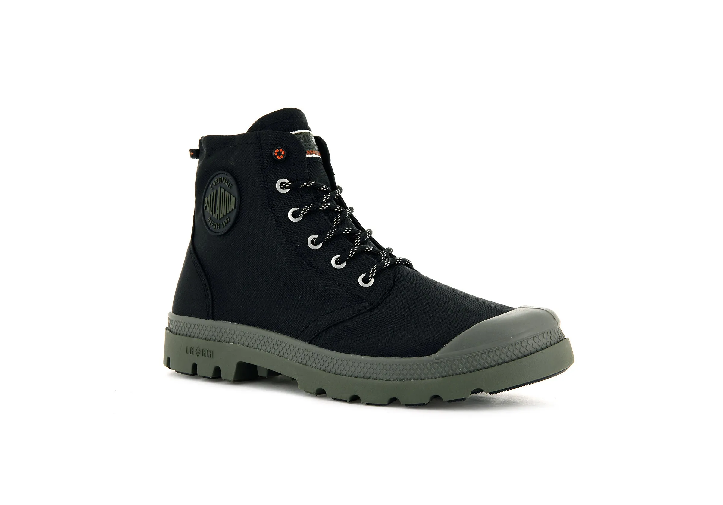 77037-008-M | PAMPA RECYCLE LITE+ WP+Z | BLACK sold by Palladium Boots product image thumbnail 2