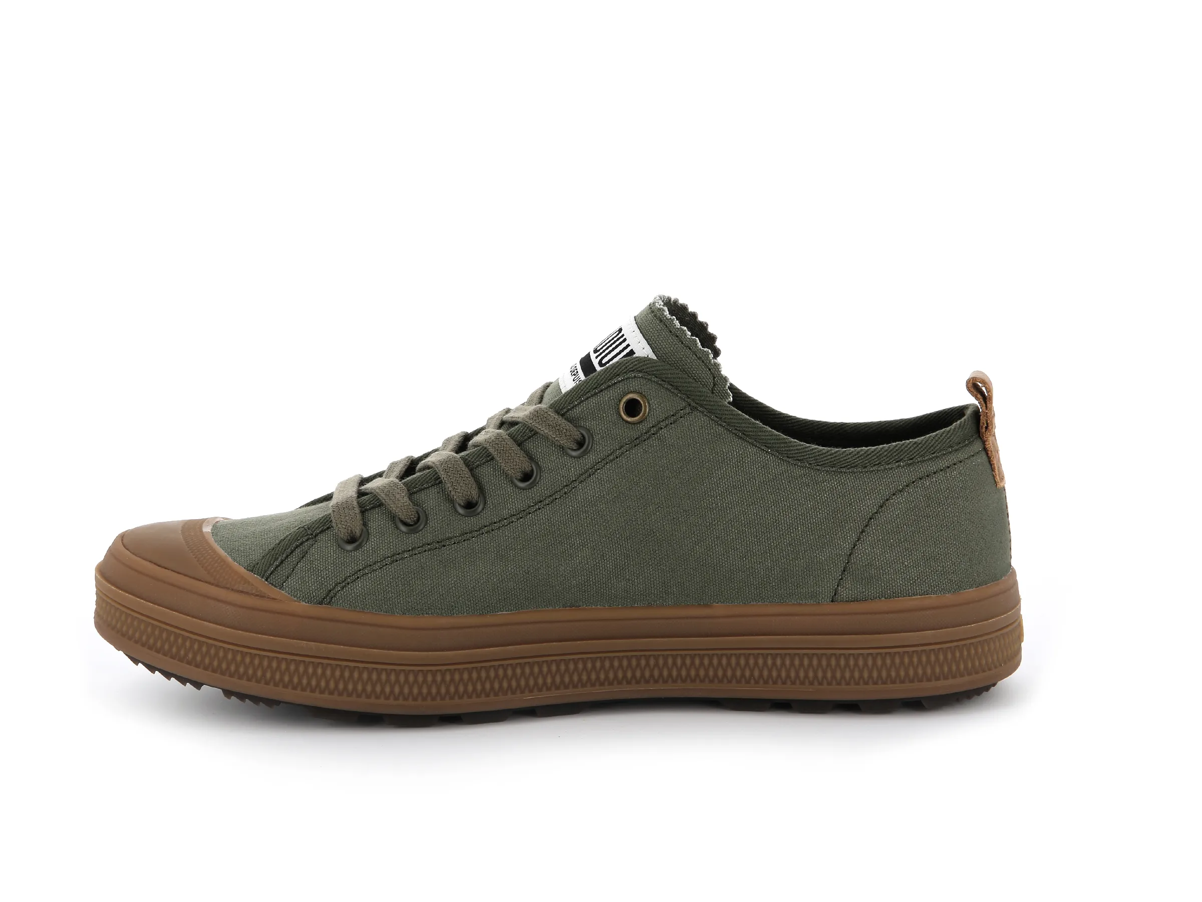 05768-332-M | S_U_B LOW CANVAS | OLIVE NIGHT/MID GUM sold by Palladium Boots product image thumbnail 4