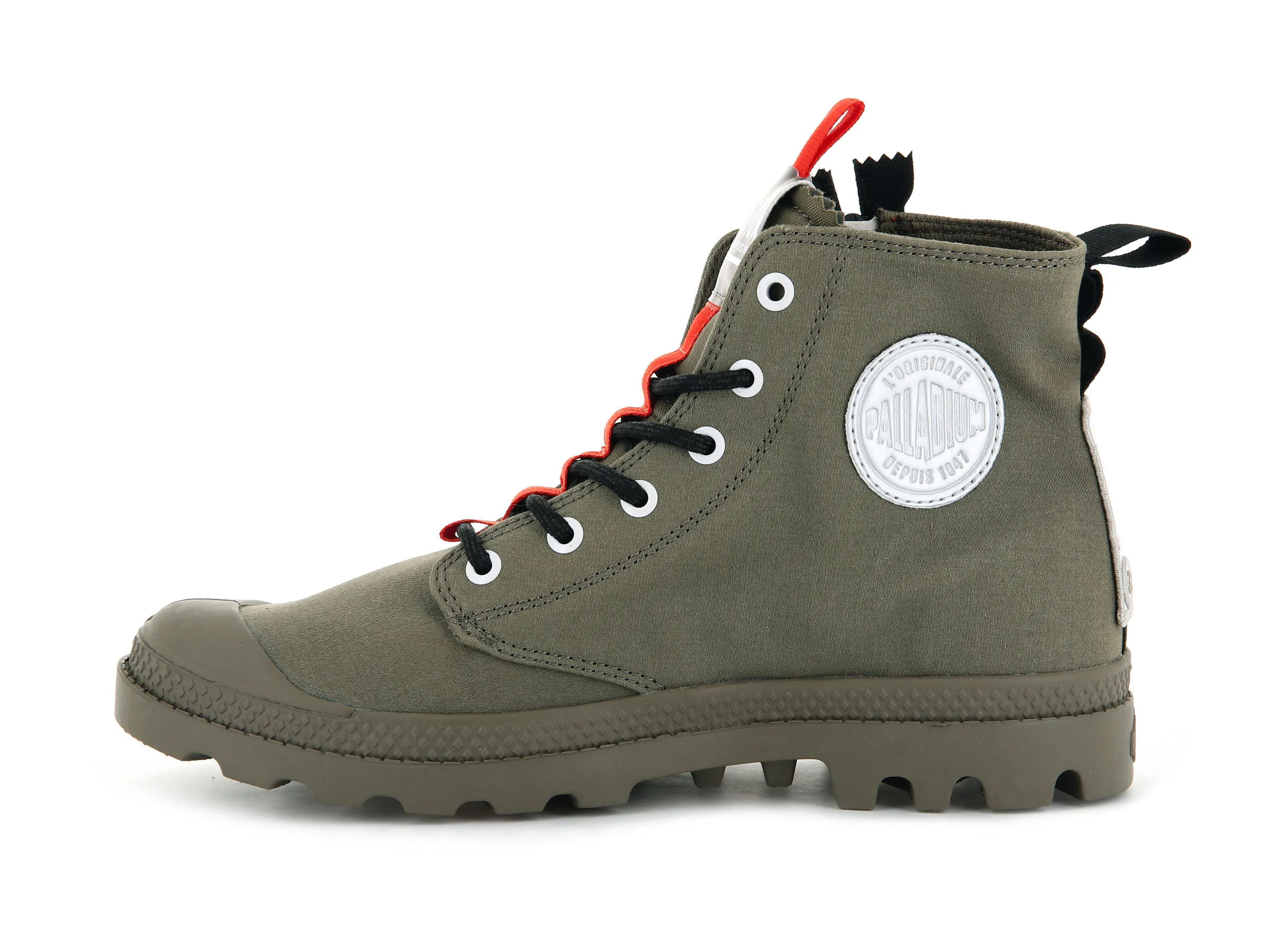 77357-308-M | PAMPA HI TICKET TO EARTH | DUSKY GREEN sold by Palladium Boots product image thumbnail 4