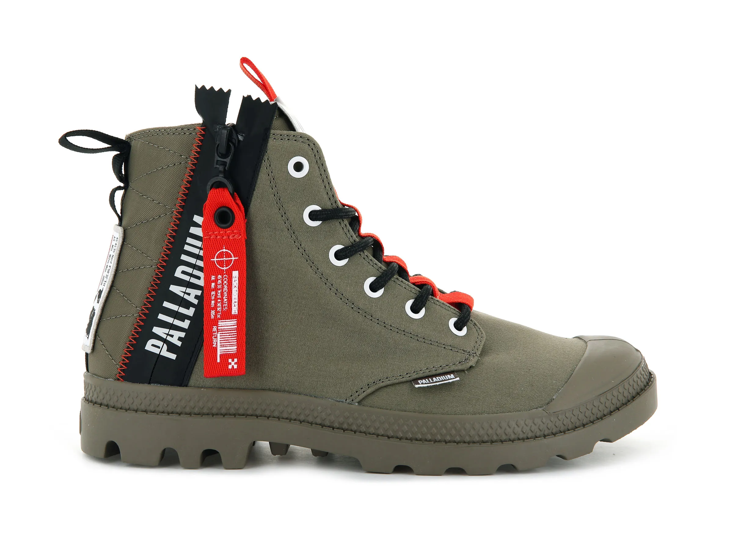 77357-308-M | PAMPA HI TICKET TO EARTH | DUSKY GREEN sold by Palladium Boots