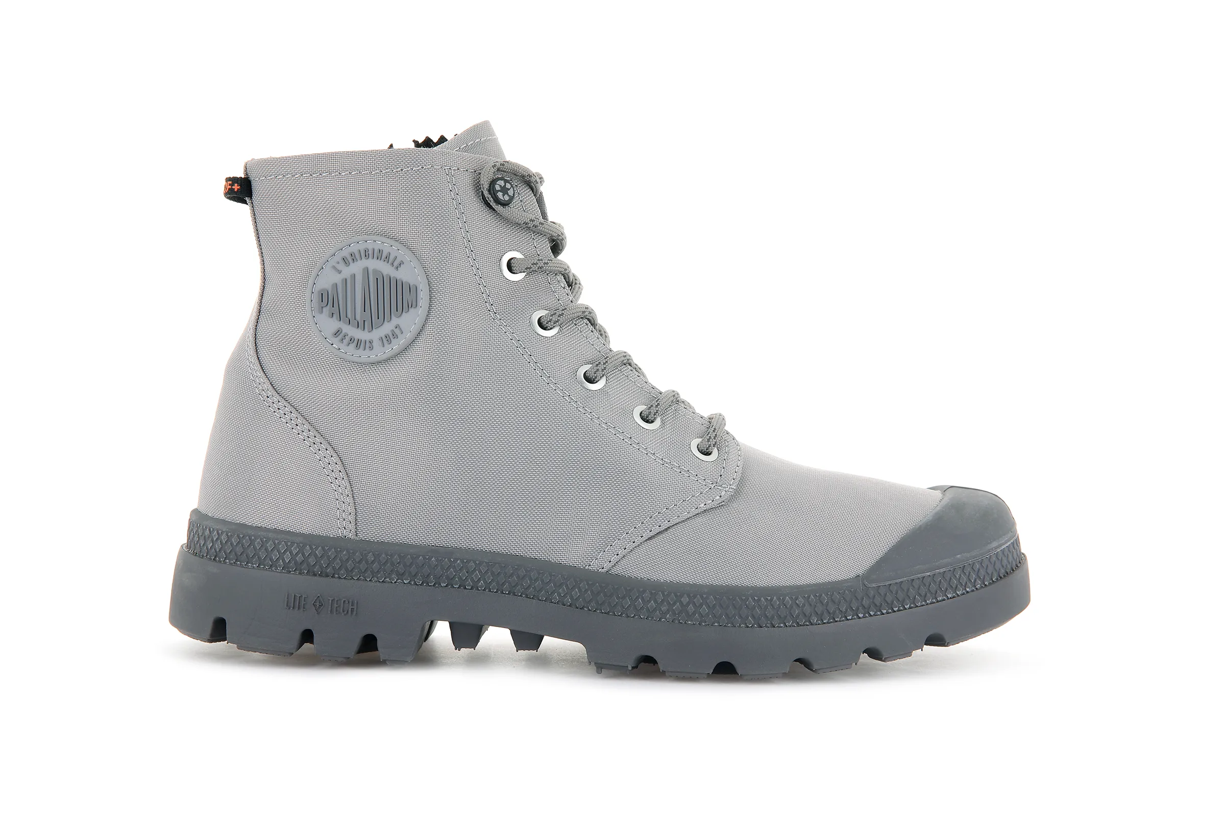 77037-011-M | PAMPA RECYCLE LITE+ WP+Z | TITANIUM sold by Palladium Boots