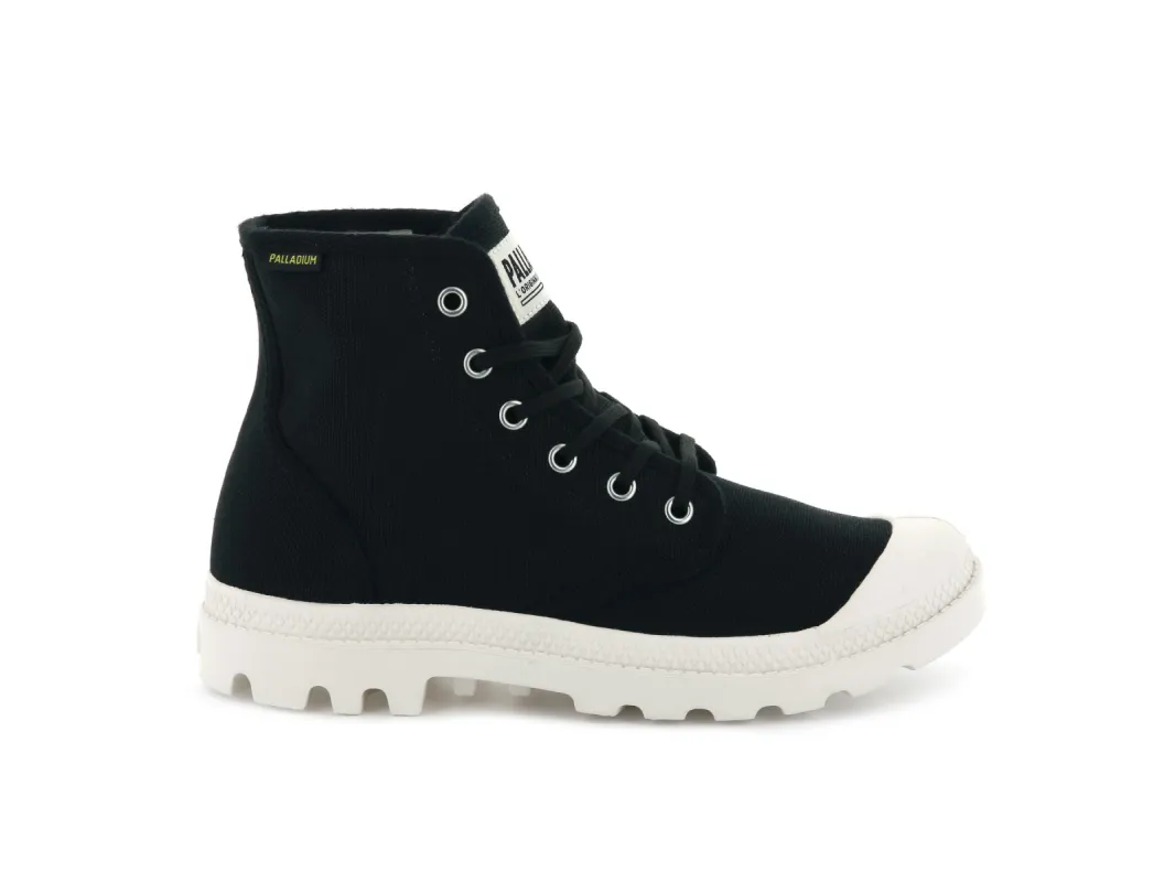 75349-016-M | PAMPA HI ORIGINALE | BLACK/MARSHMALLOW sold by Palladium Boots