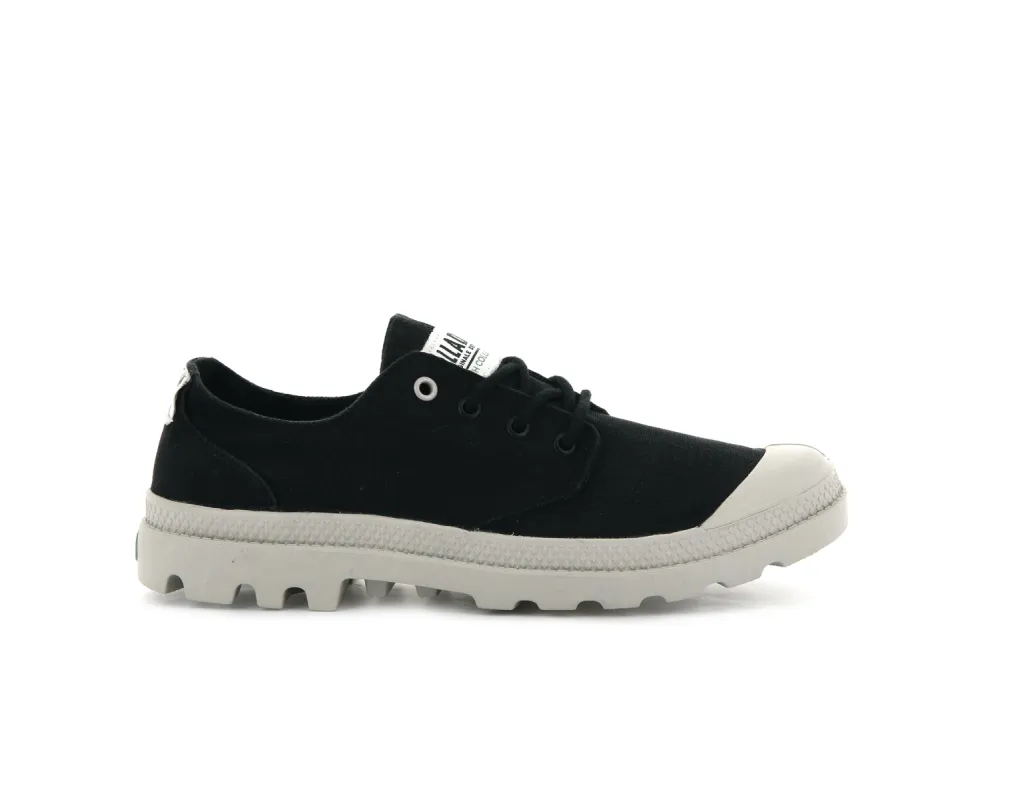 76643-008-M | PAMPA OX ORGANIC | BLACK sold by Palladium Boots