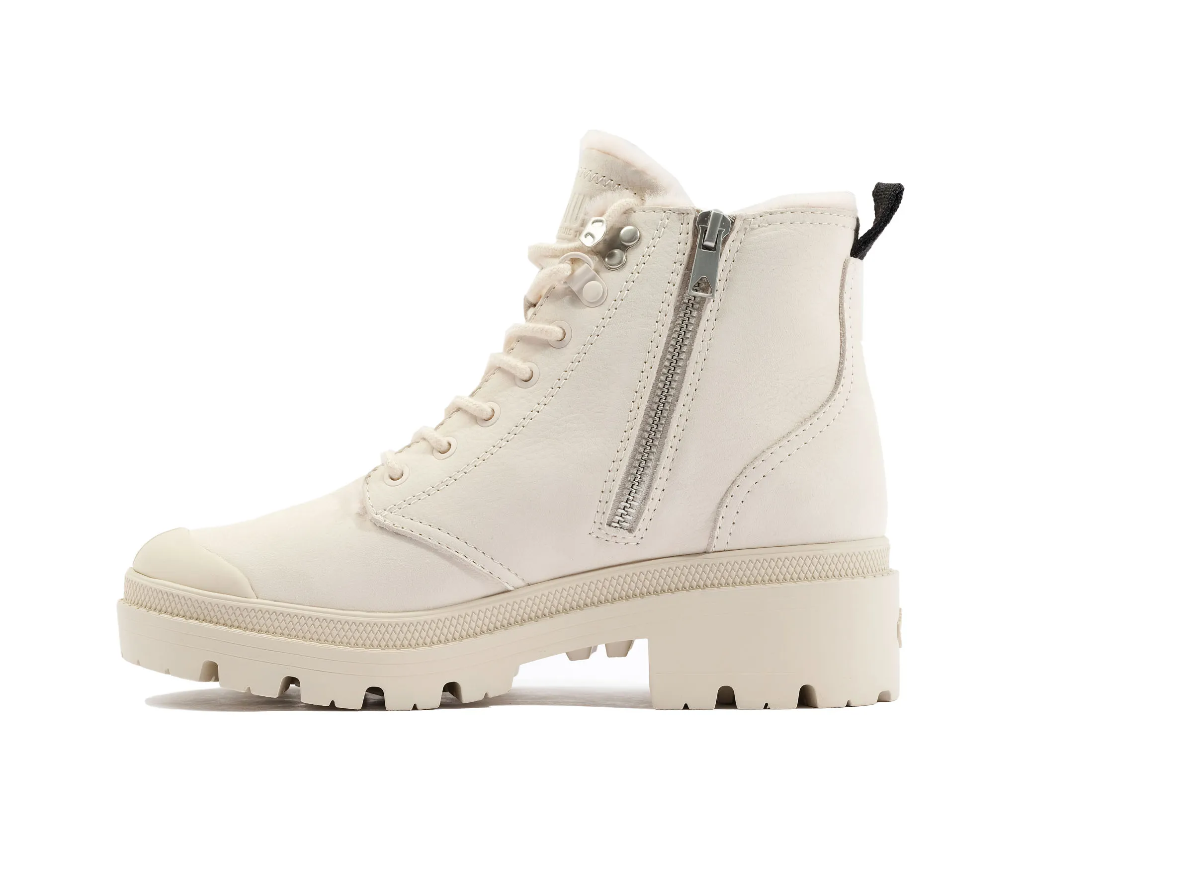98867-197-M | PALLABASE NUBUCK ZIP WL | WHITECAP GREY sold by Palladium Boots product image thumbnail 4