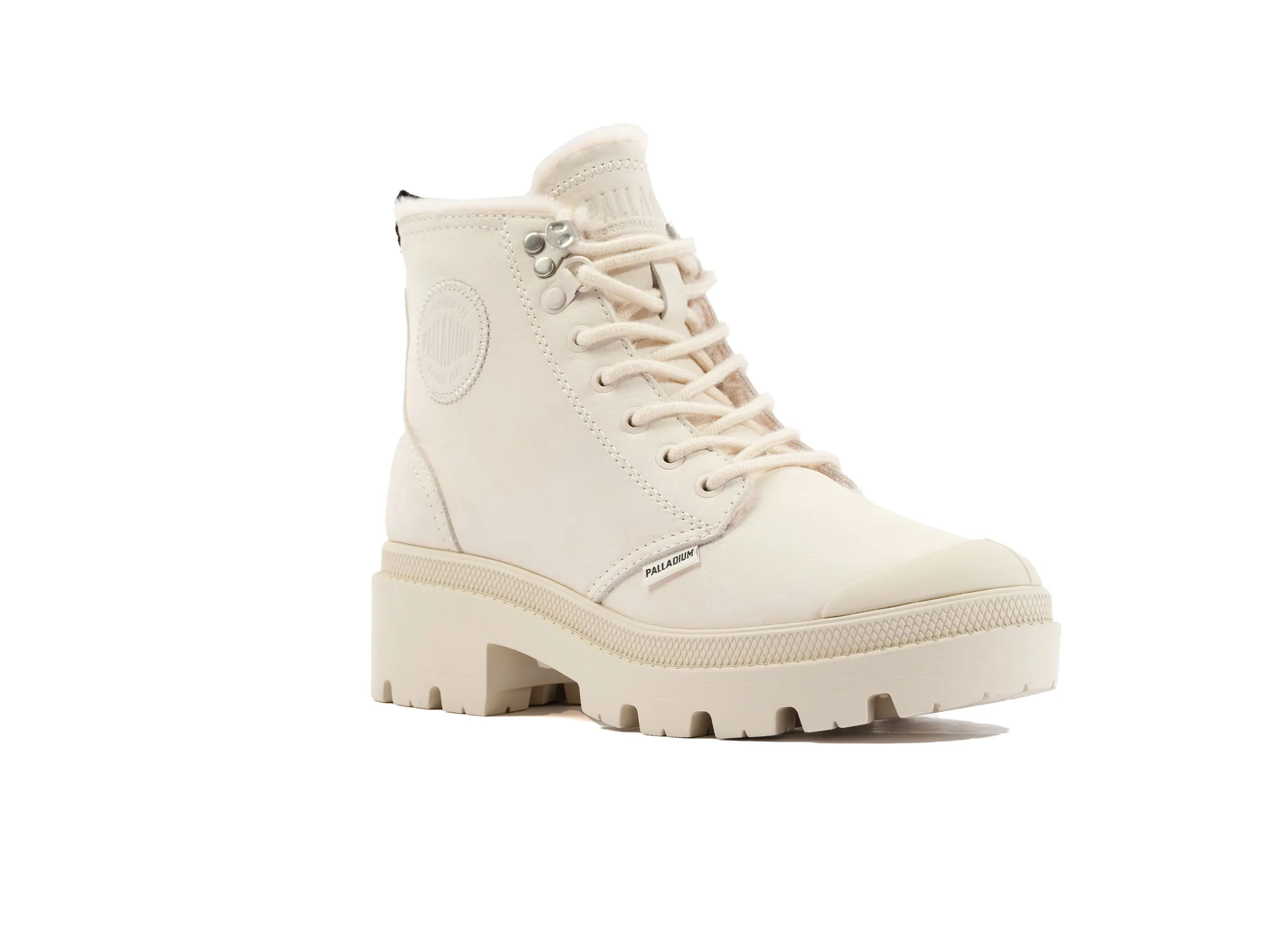 98867-197-M | PALLABASE NUBUCK ZIP WL | WHITECAP GREY sold by Palladium Boots product image thumbnail 2