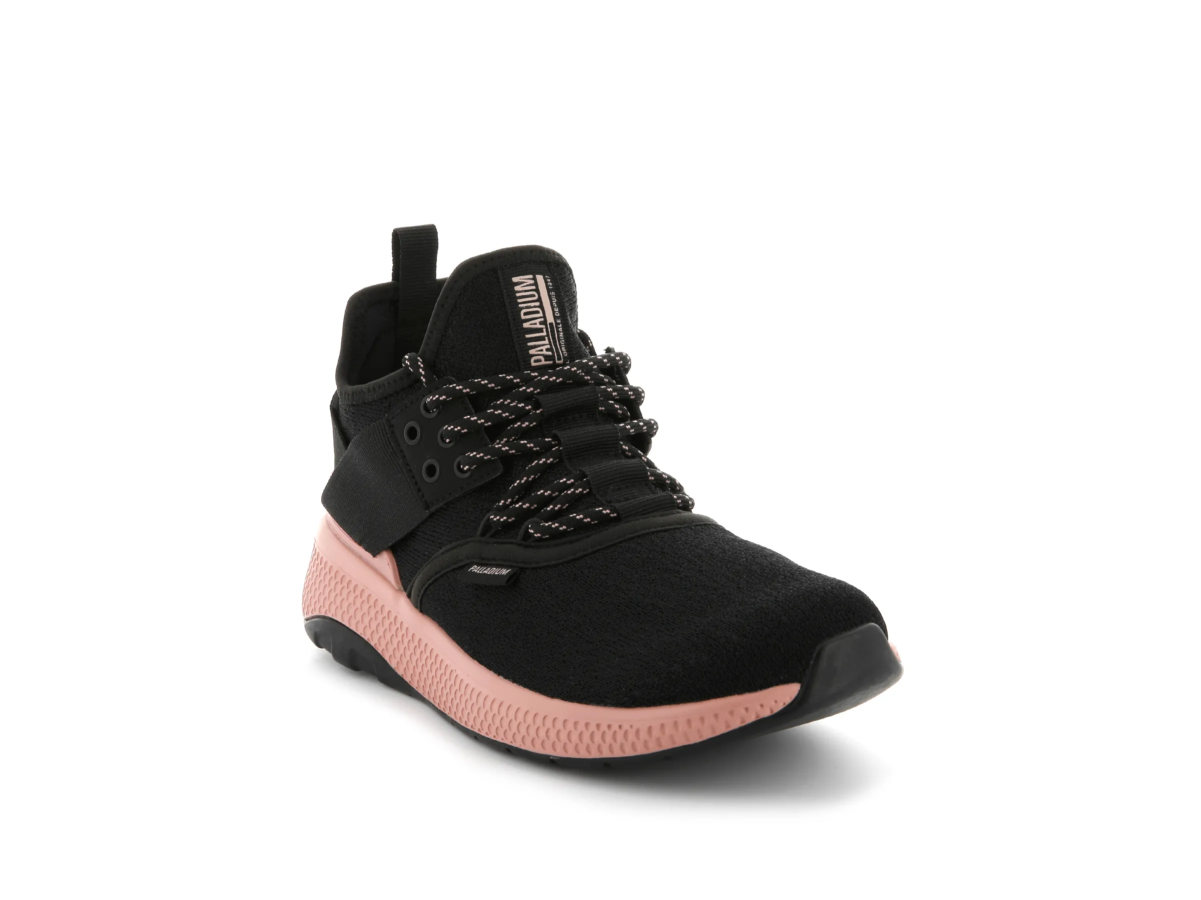 95684-027-M | WOMENS AX_EON LACE KNIT | BLACK/BLACK/ROSE TAN sold by Palladium Boots product image thumbnail 2