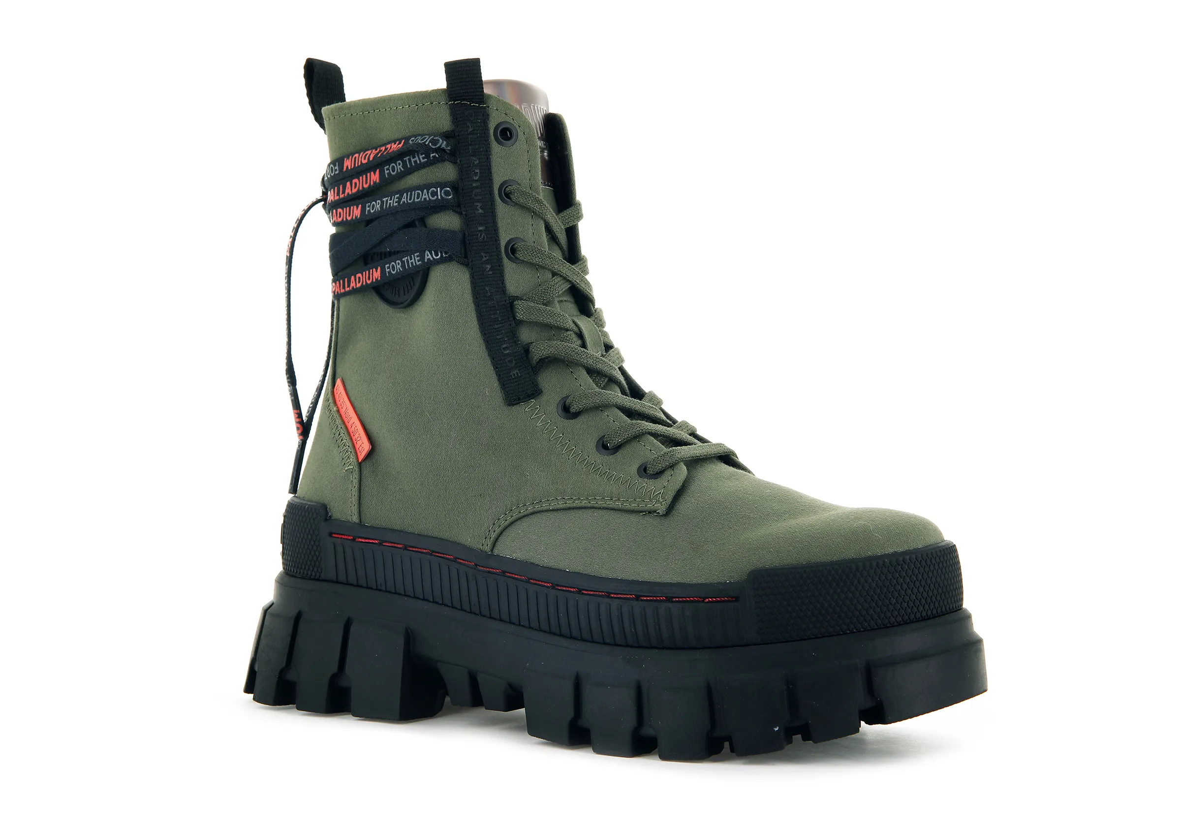 97241-309-M | REVOLT BOOT TX | OLIVE NIGHT sold by Palladium Boots product image thumbnail 2