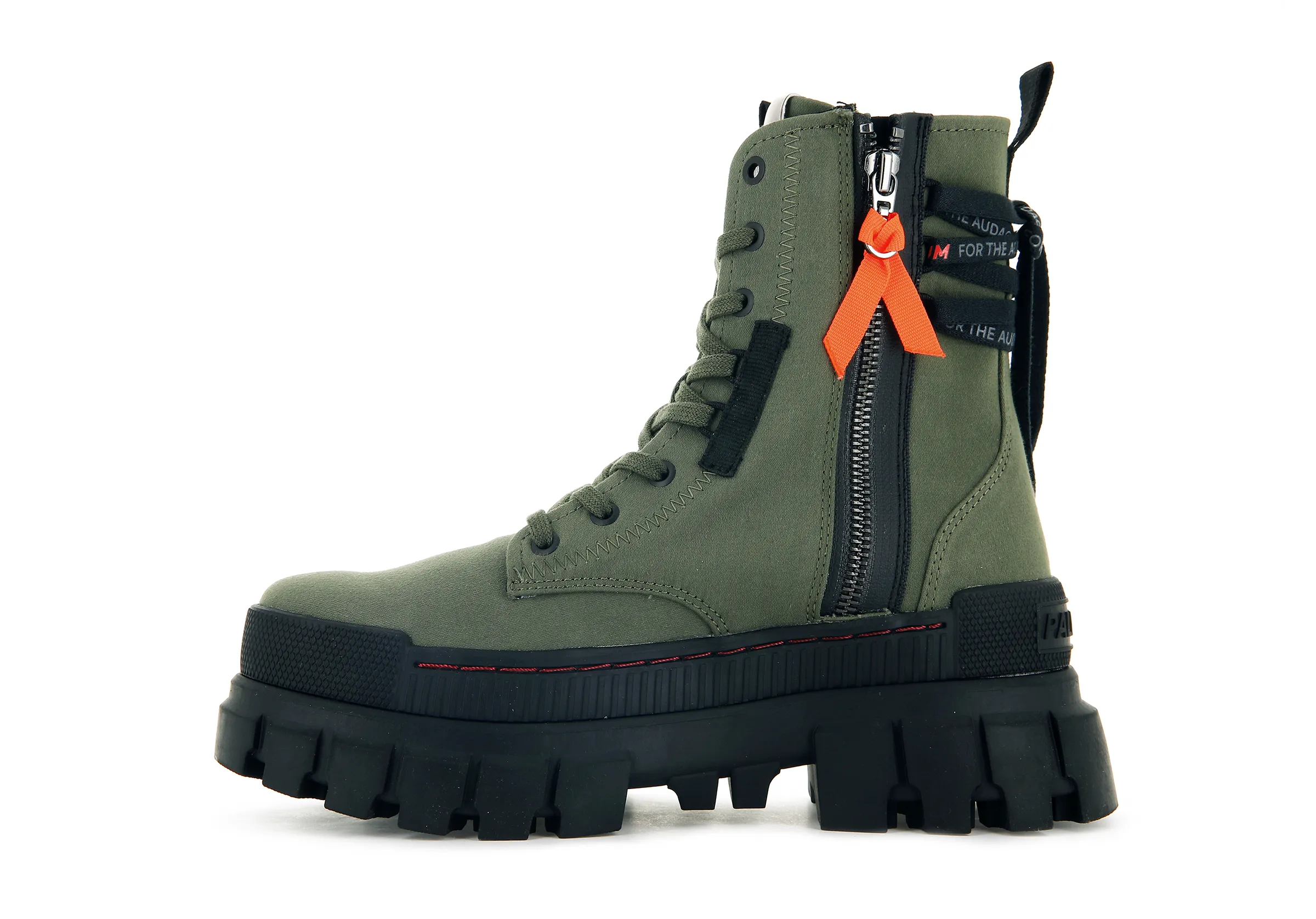 97241-309-M | REVOLT BOOT TX | OLIVE NIGHT sold by Palladium Boots product image thumbnail 4
