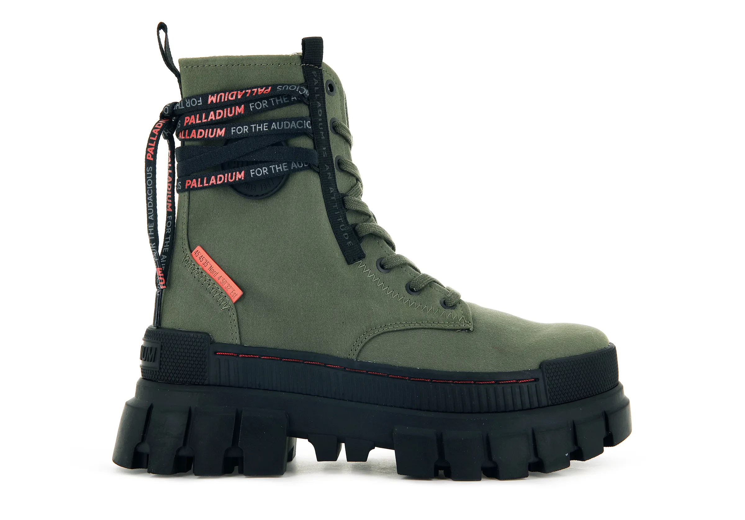 97241-309-M | REVOLT BOOT TX | OLIVE NIGHT sold by Palladium Boots