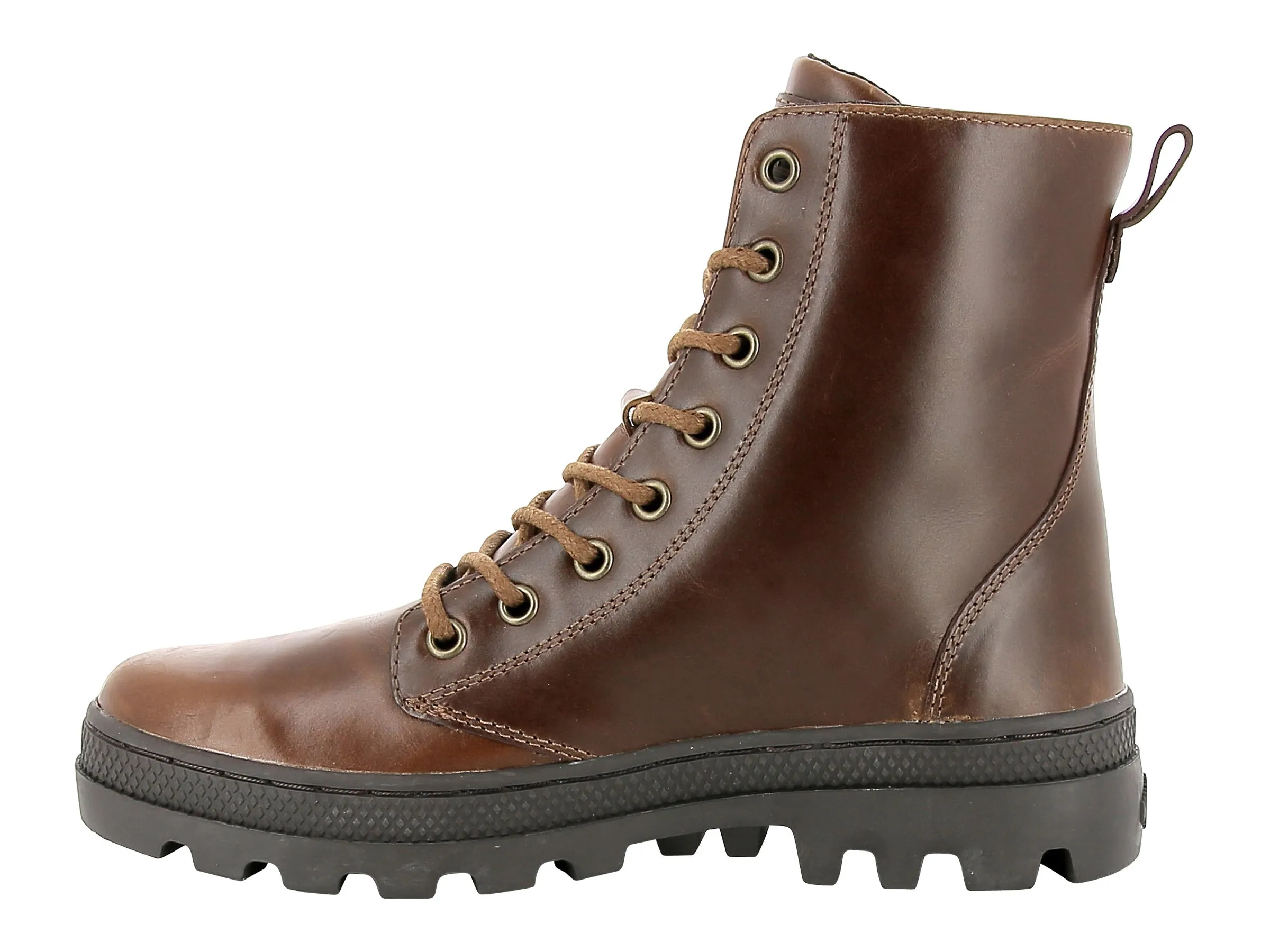 95527-237-M | WOMENS PALLABOSSE OFF LEA | SUNRISE/CHOCOLATE sold by Palladium Boots product image thumbnail 4