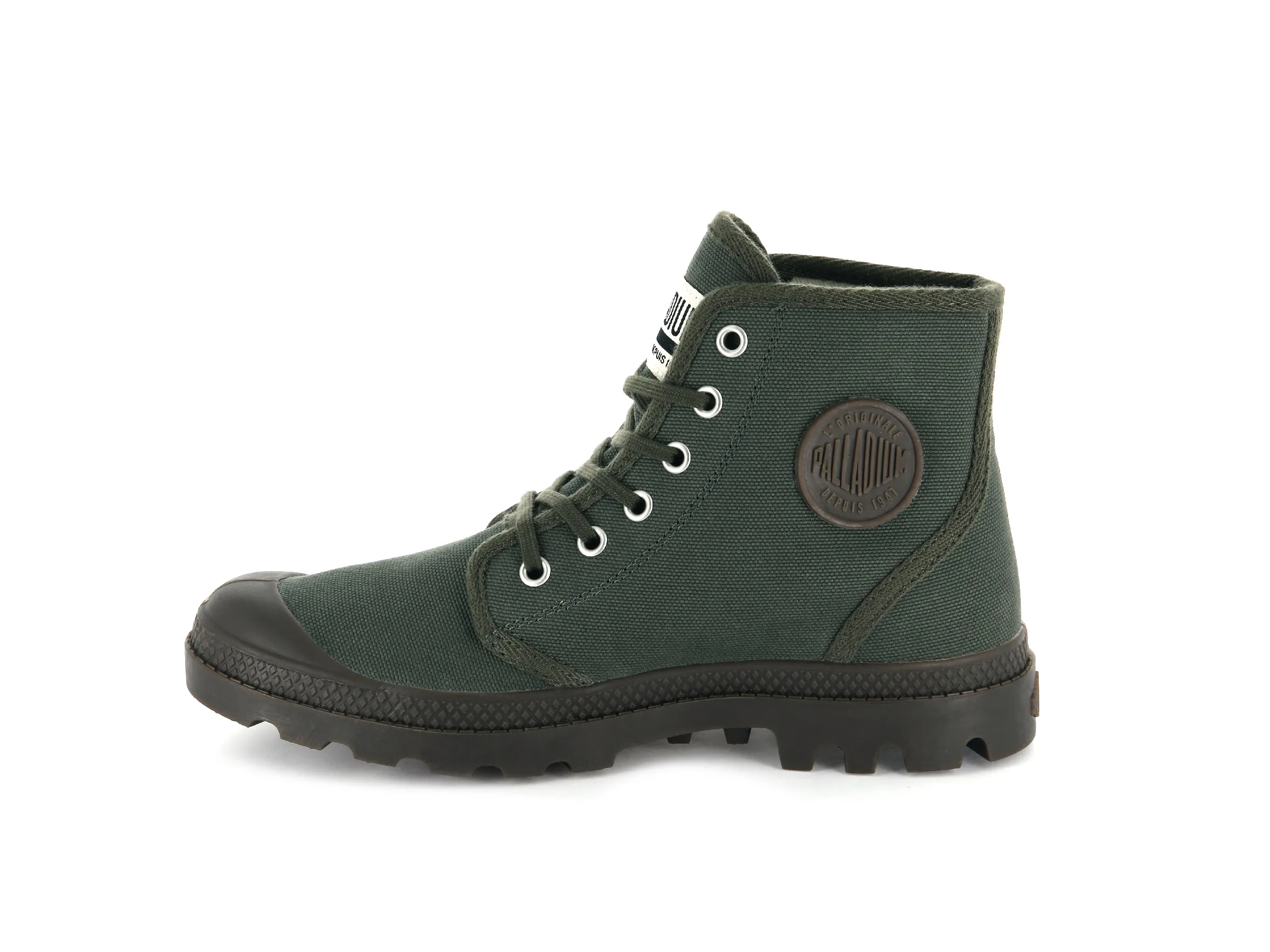 75349-326-M | PAMPA HI ORIGINALE | OLIVE NIGHT BLACK sold by Palladium Boots product image thumbnail 4