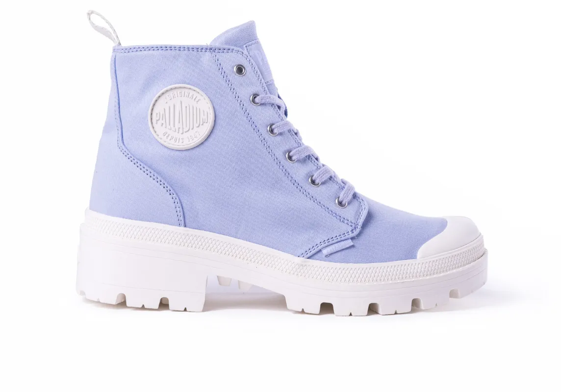96907-456-M | PALLABASE TWILL | XENON BLUE sold by Palladium Boots