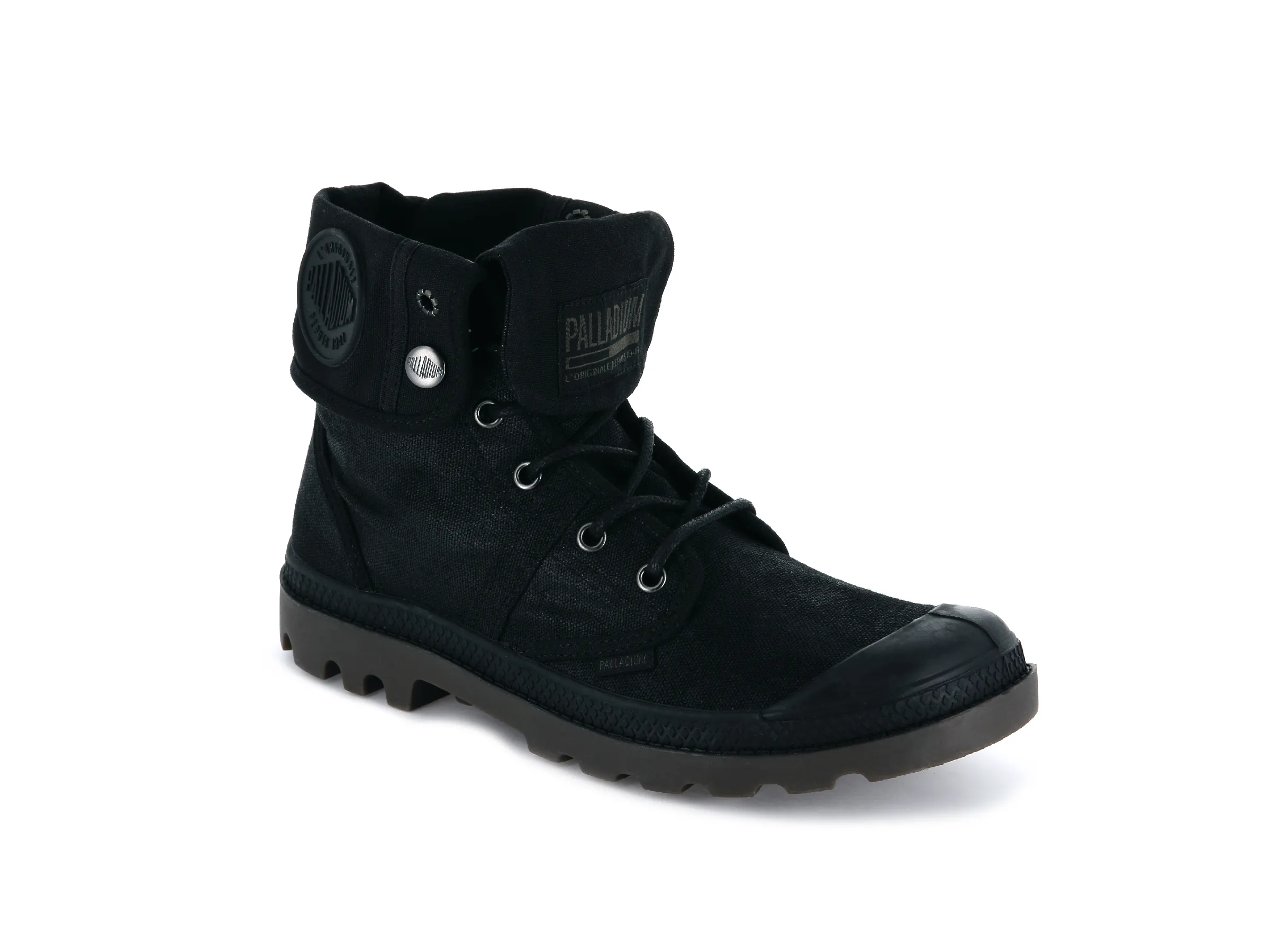 75534-046-M | PALLABROUSSE BGY WAX | BLACK/DK GUM sold by Palladium Boots product image thumbnail 2