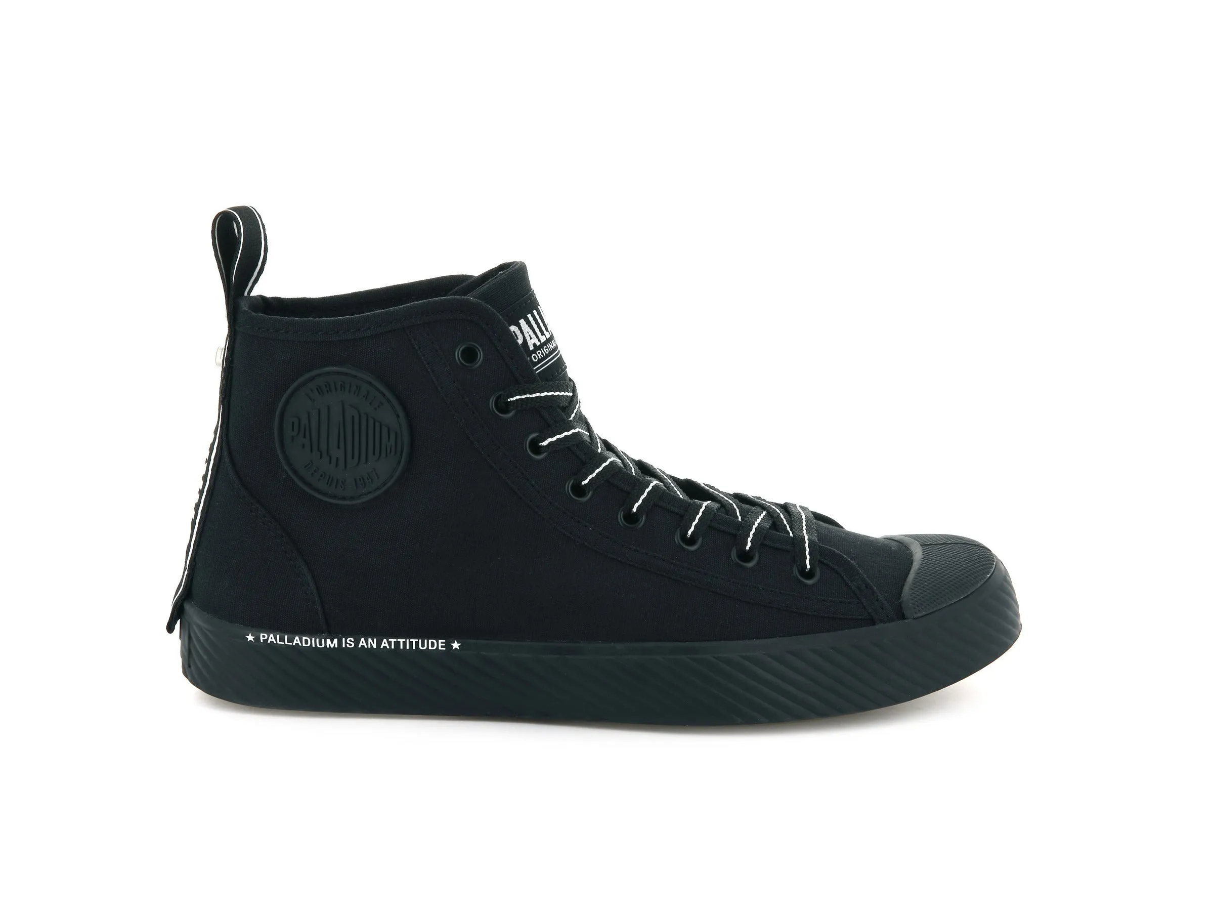 76246-008-M | PALLAPHOENIX MID DARE | BLACK sold by Palladium Boots