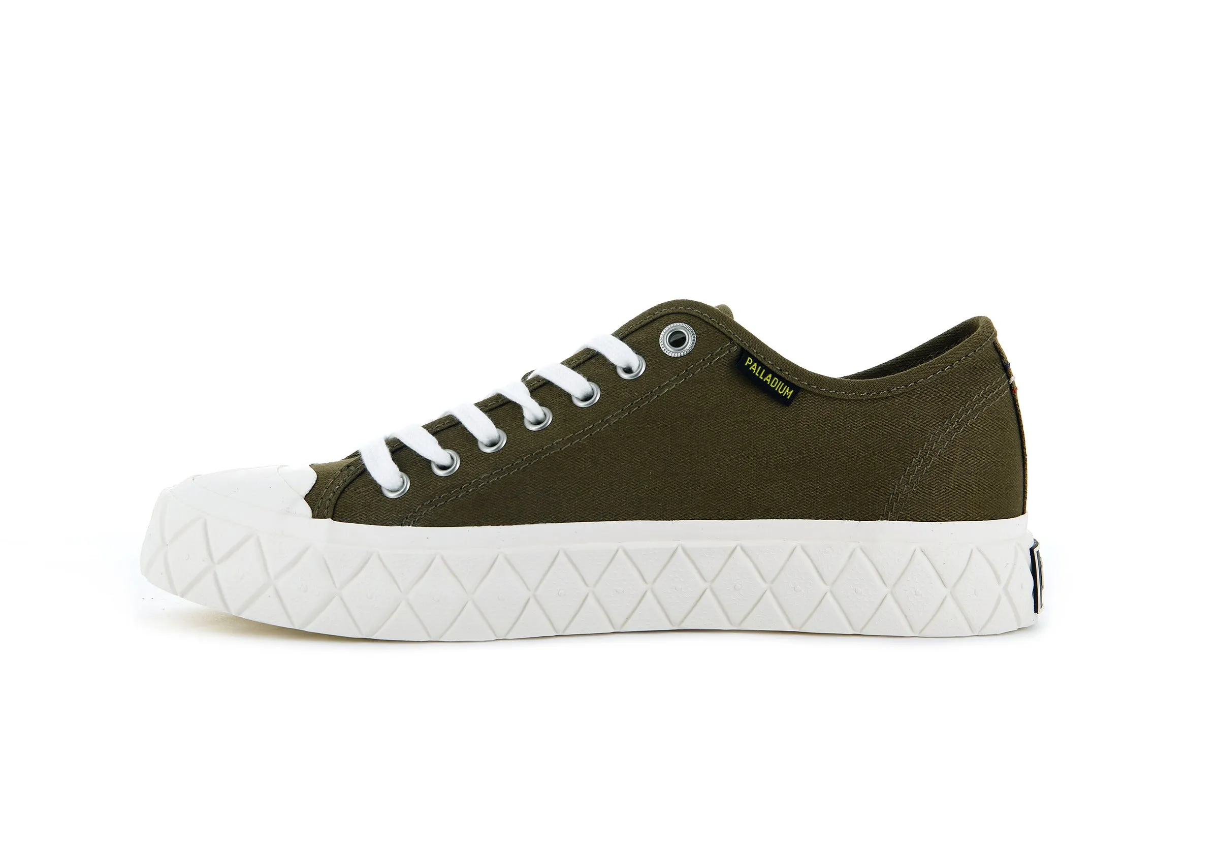 77014-307-M | PALLA ACE CANVAS | OLIVE sold by Palladium Boots product image thumbnail 4