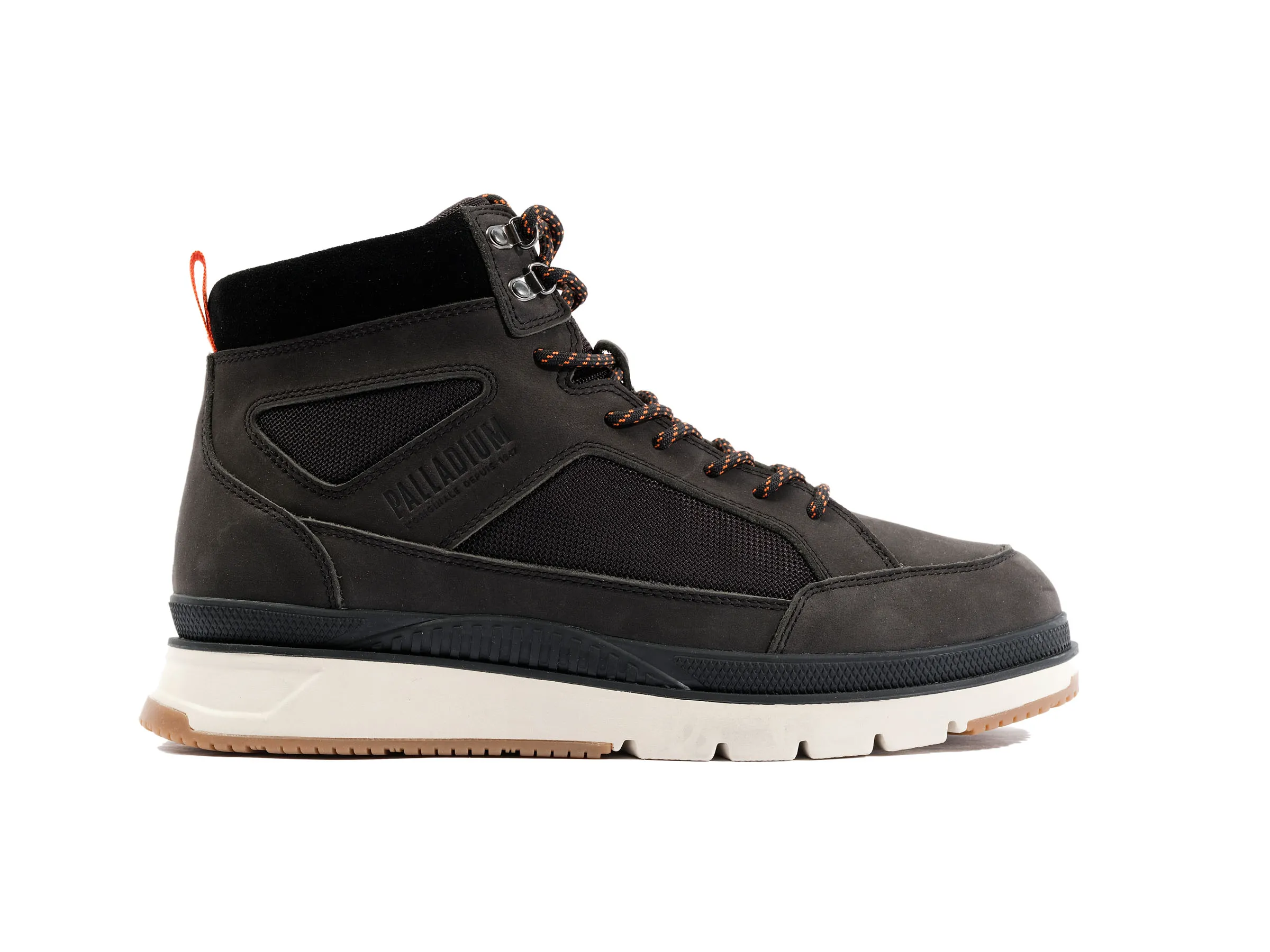 08878-008-M | PALLASIDER MID CUFF | BLACK sold by Palladium Boots