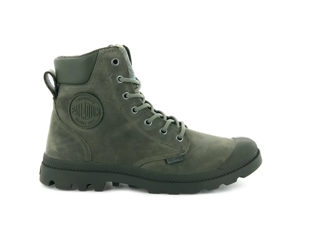 73231-345-M | PAMPA CUFF WP LUX | VETIVER/OLIVE NIGHT sold by Palladium Boots