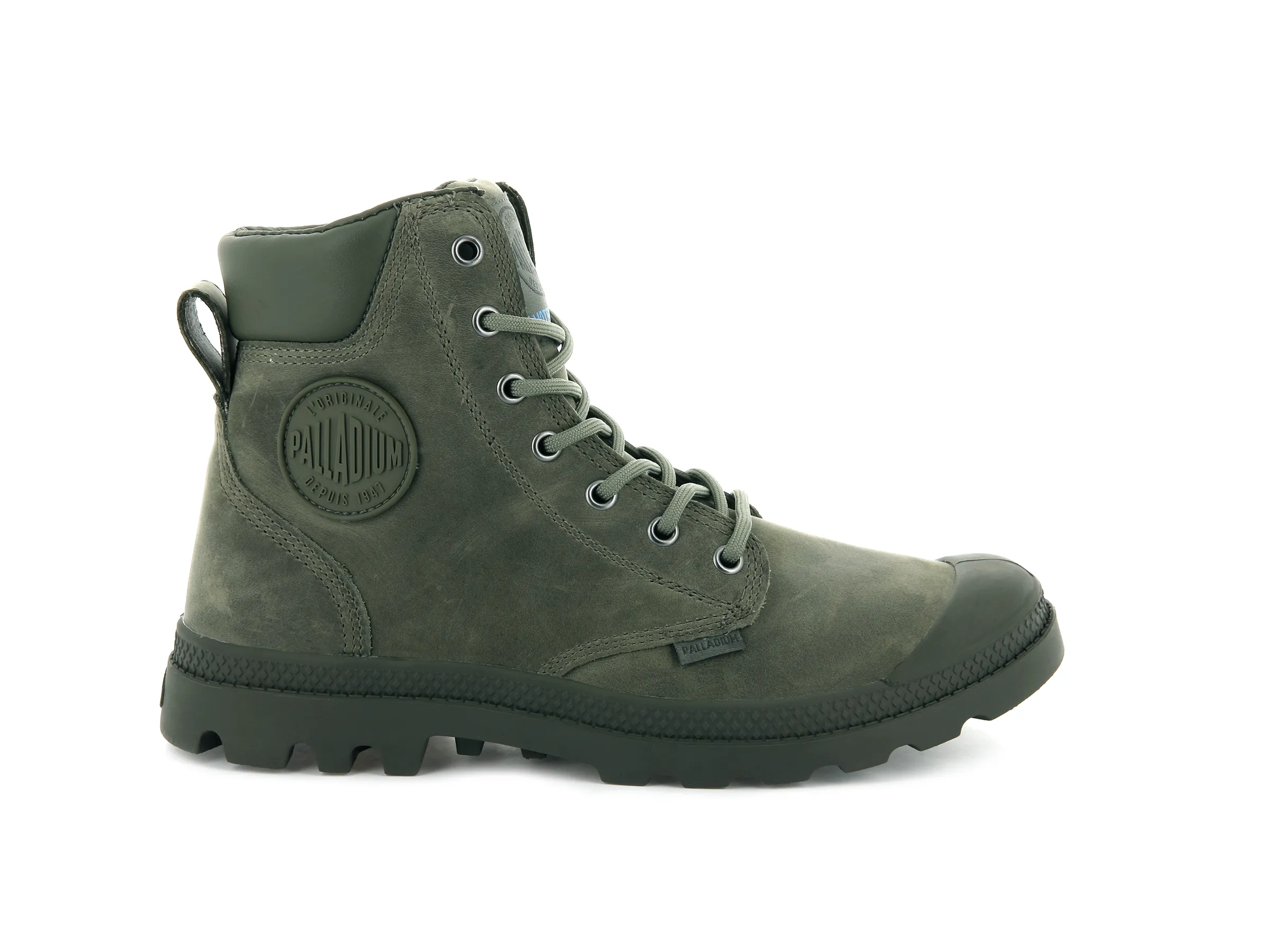 73231-345-M | PAMPA CUFF WP LUX | VETIVER/OLIVE NIGHT sold by Palladium Boots