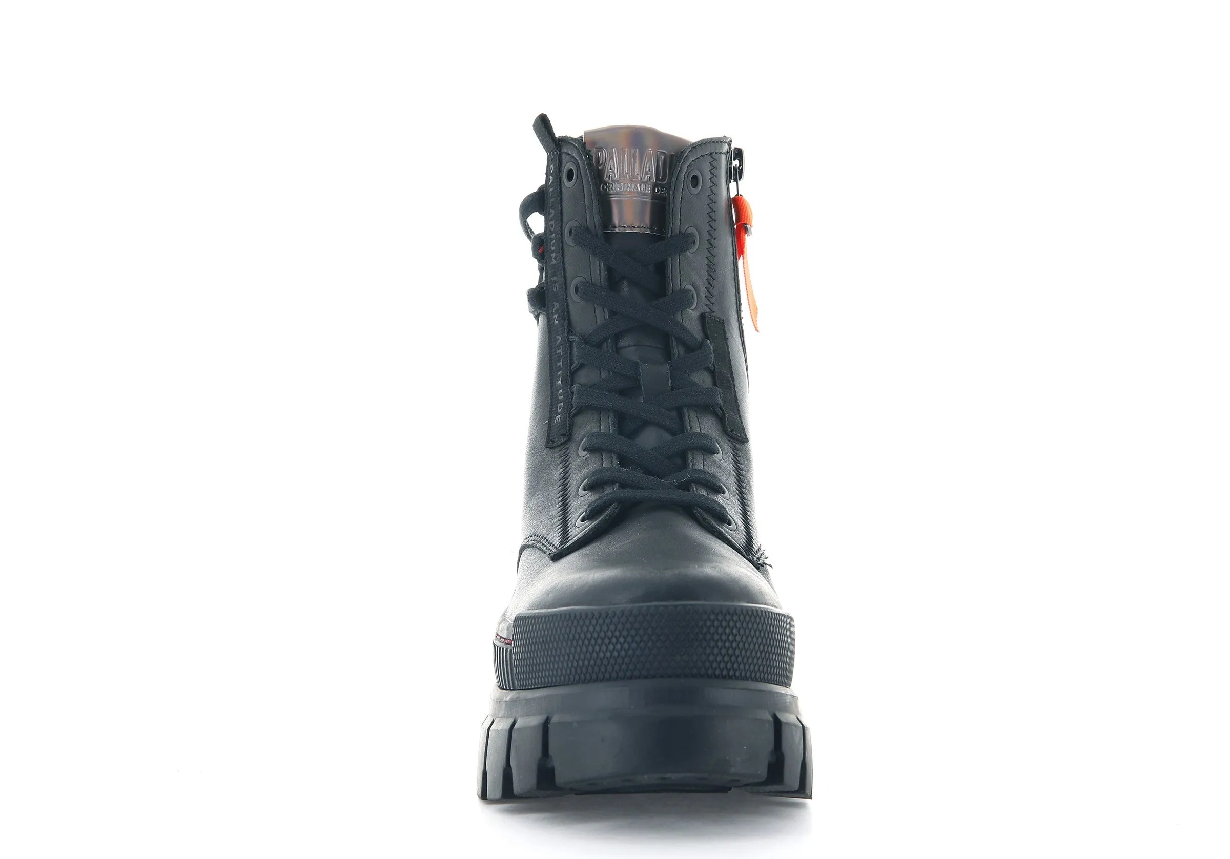 97240-010-M | REVOLT BOOT LEATHER | BLACK/BLACK sold by Palladium Boots product image thumbnail 3