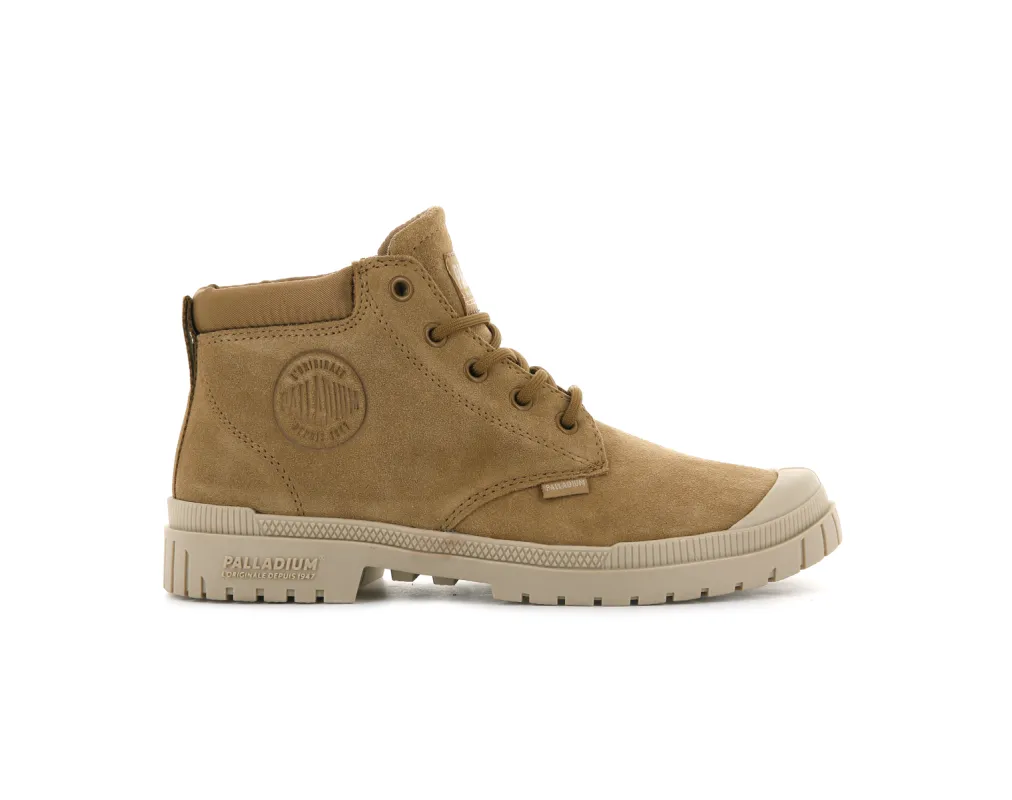 97013-252-M | PAMPA SP20 CUFF LOW | DEAR BROWN sold by Palladium Boots
