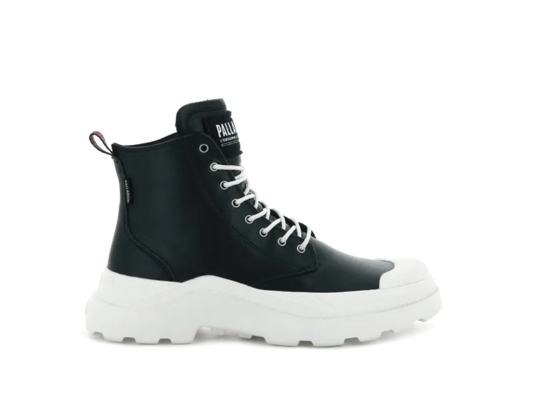 76422-036-M | PALLAKIX MID SK | BLACK/STAR WHITE sold by Palladium Boots
