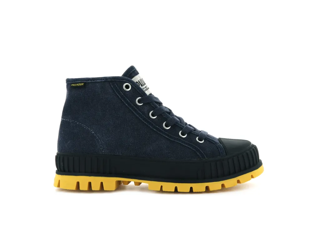 76681-458-M | PALLASHOCK MID OG | MOOD INDIGO sold by Palladium Boots