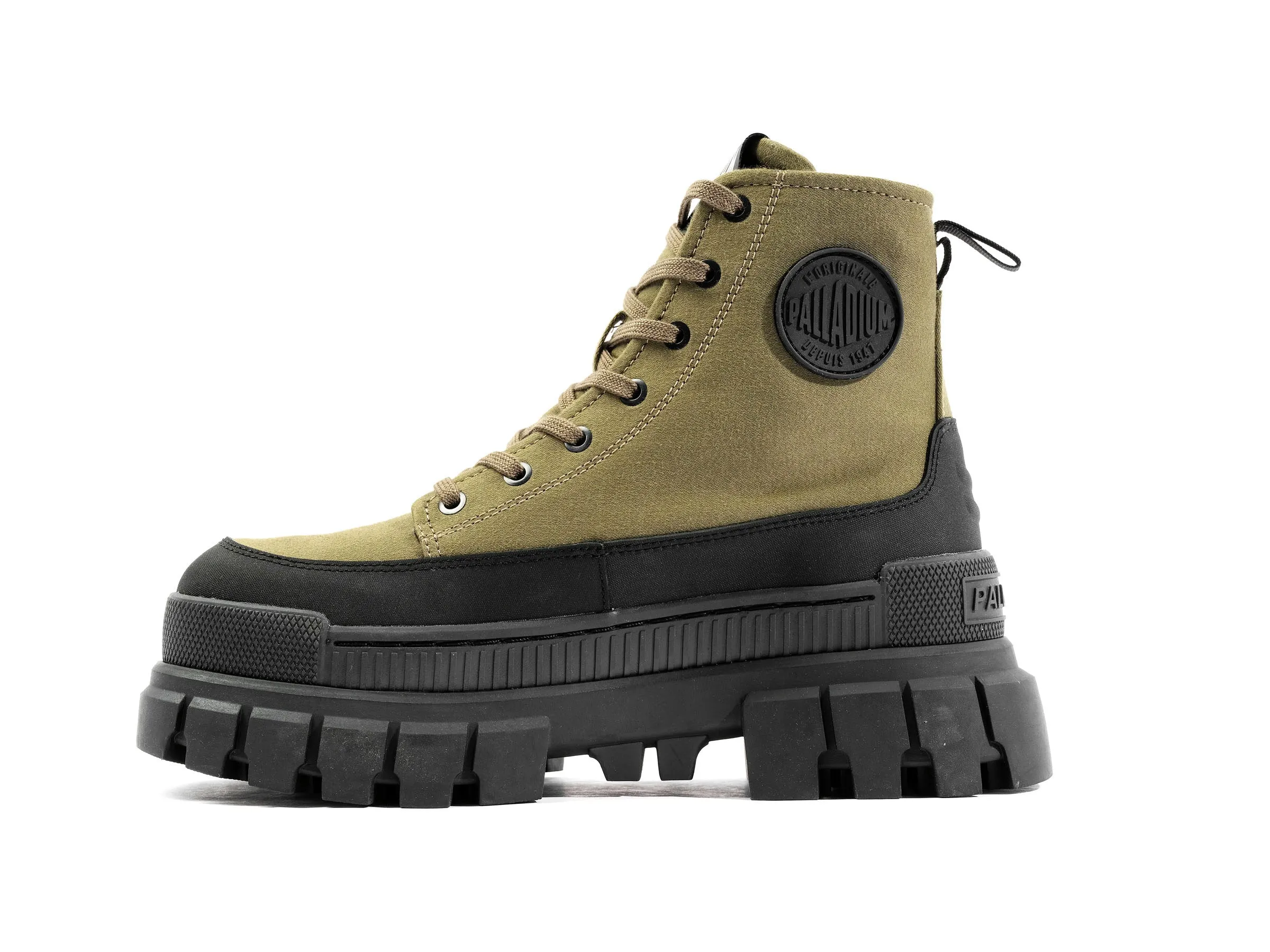 98860-325-M | REVOLT BOOT ZIP TX | OLIVE NIGHT sold by Palladium Boots product image thumbnail 4