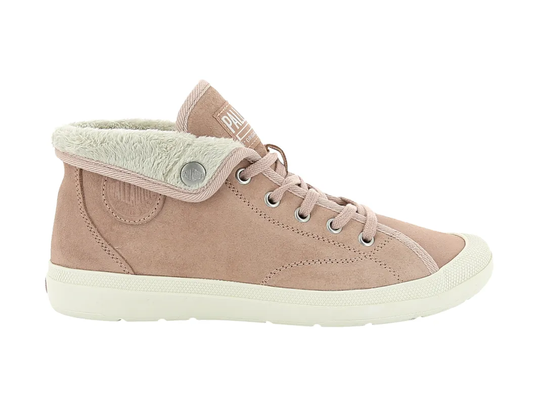 95490-695-M | WOMENS AVENTURE WARM SUE | MAHOGANY ROSE/BEIGE sold by Palladium Boots
