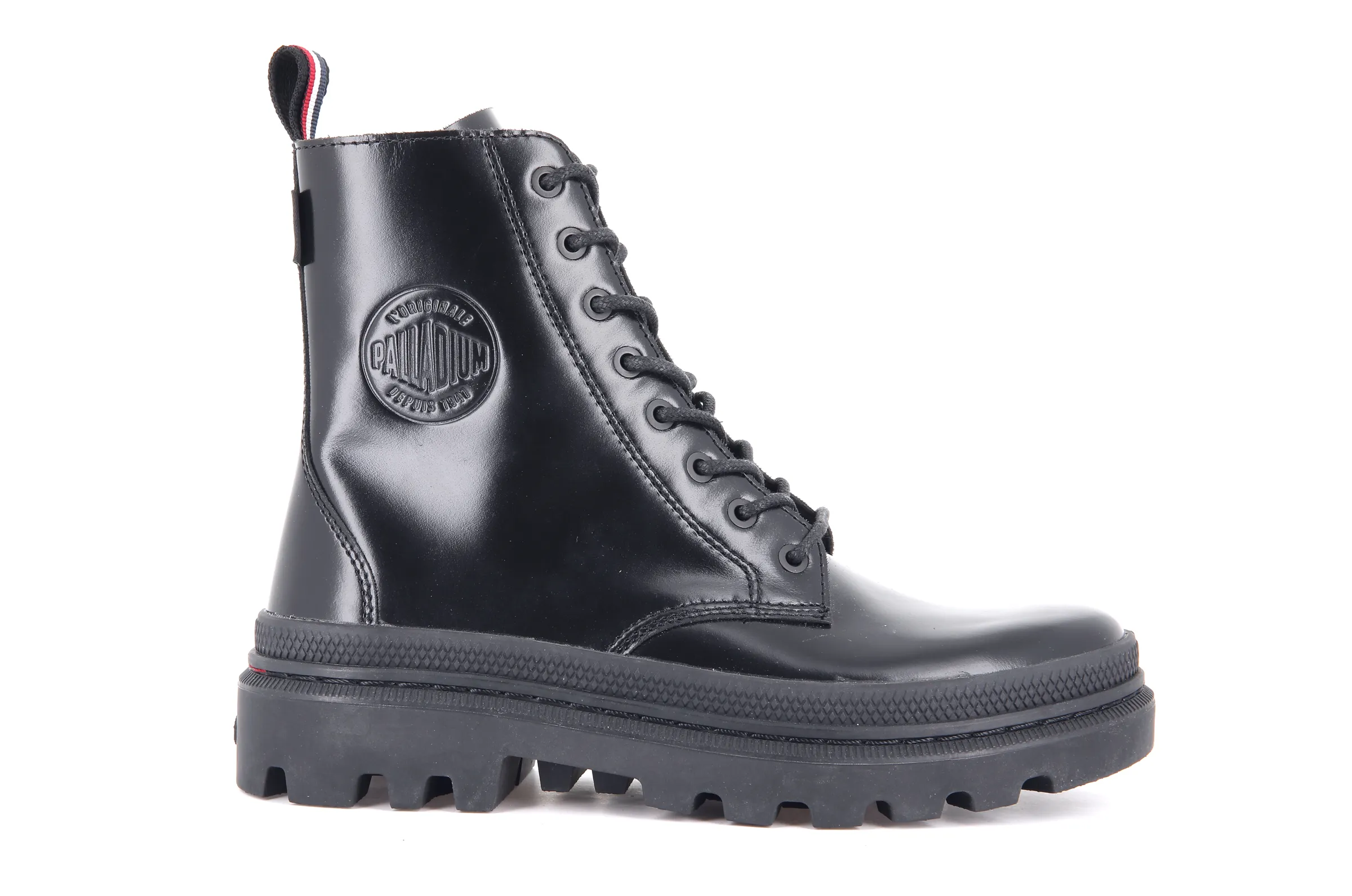 77204-010-M | PALLATROOPER OFF-1 | BLACK/BLACK sold by Palladium Boots