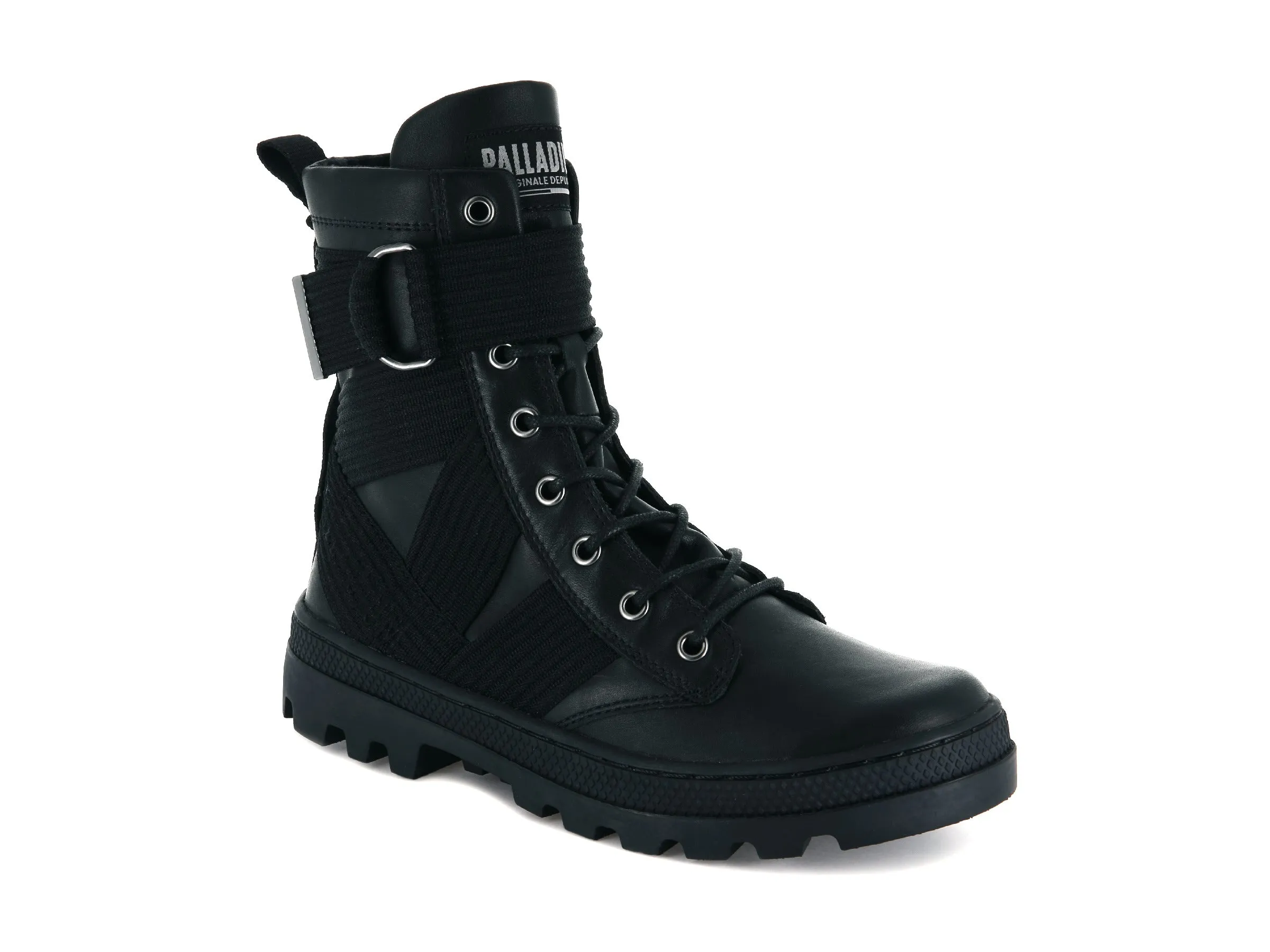 95945-008-M | PALLABOSSE TACT ST LEATHER | BLACK sold by Palladium Boots product image thumbnail 2