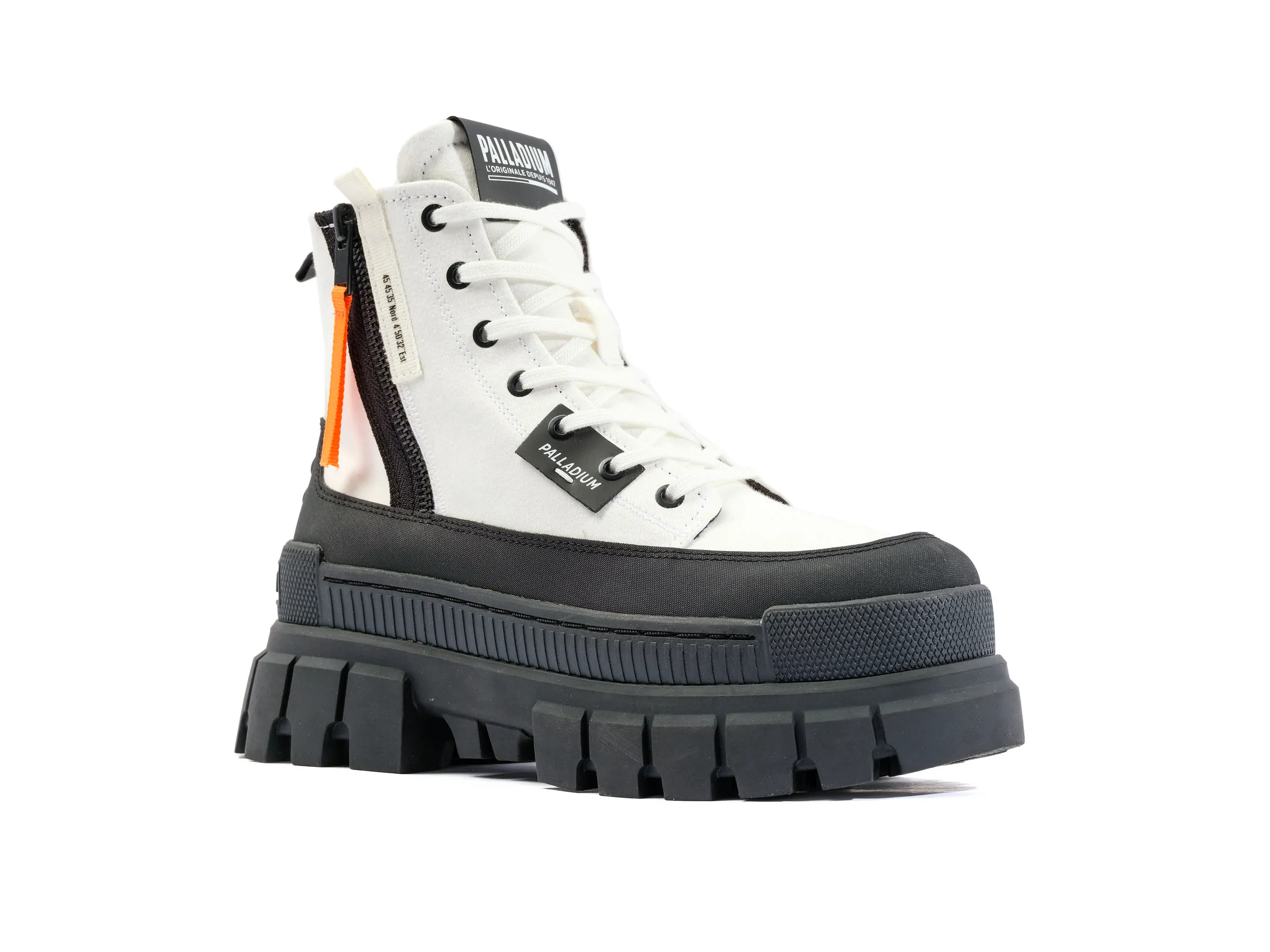 98860-116-M | REVOLT BOOT ZIP TX | STAR WHITE sold by Palladium Boots product image thumbnail 2
