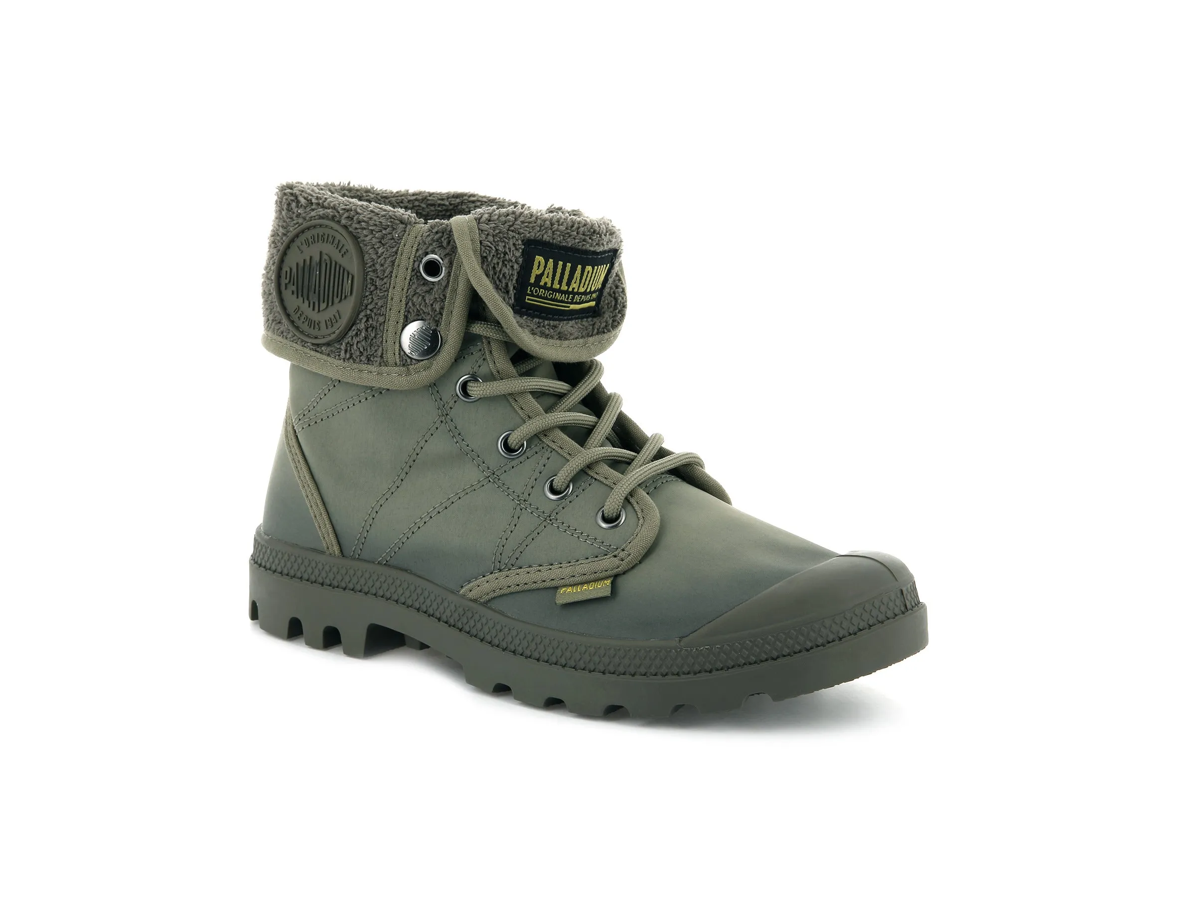 75978-324-M | PALLABROUSSE BAGGY TX | DUSKY GREEN/MAJOR BROWN sold by Palladium Boots product image thumbnail 2