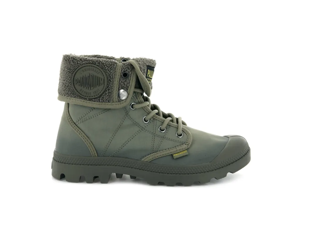 75978-324-M | PALLABROUSSE BAGGY TX | DUSKY GREEN/MAJOR BROWN sold by Palladium Boots